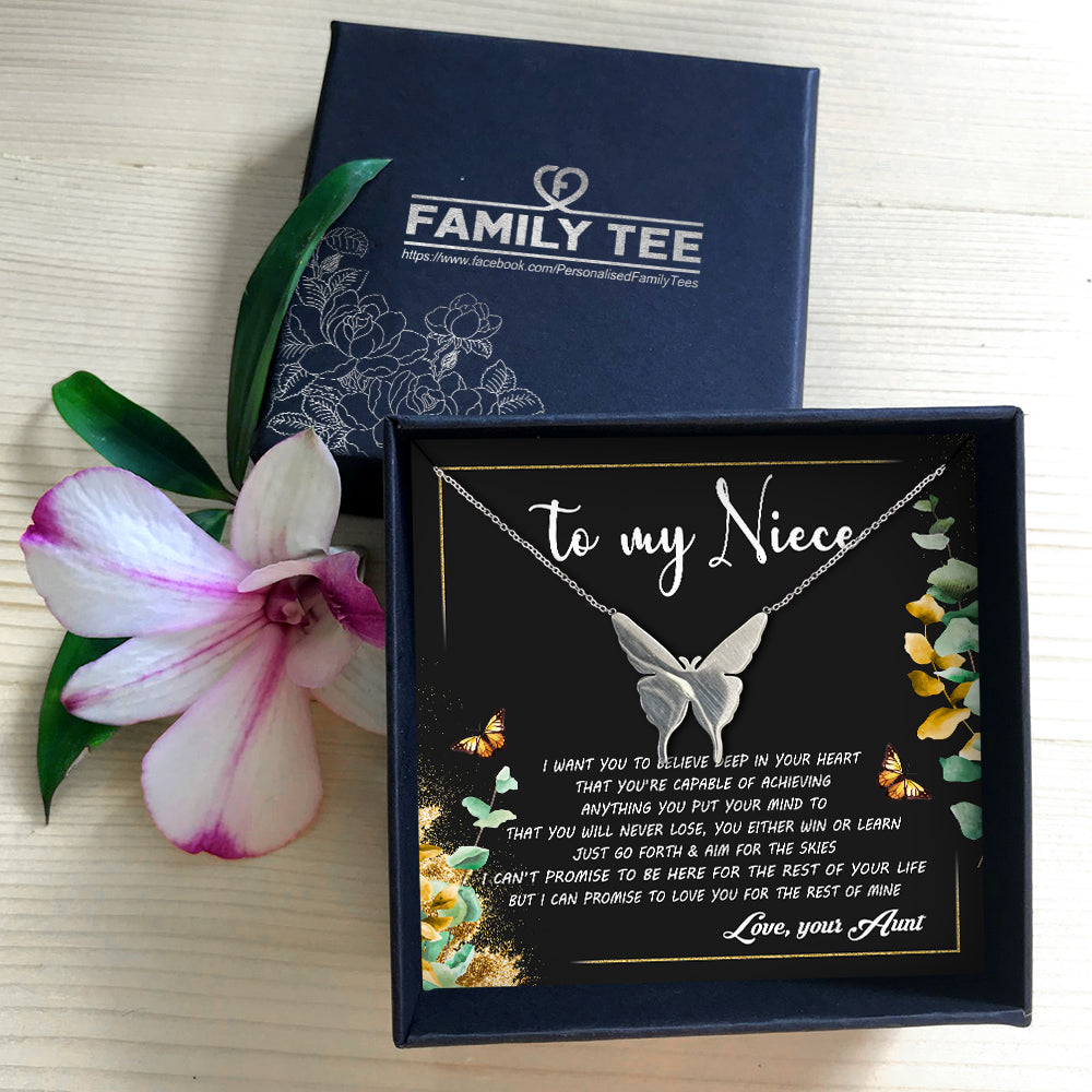 I WANT YOU TO BELIEVE DEEP IN YOUR HEART - NECKLACE FOR NIECE