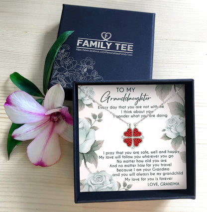 MY LOVE FOR YOU IS FOREVER - NECKLACE FOR GRANDDAUGHTER FROM GRANDMA