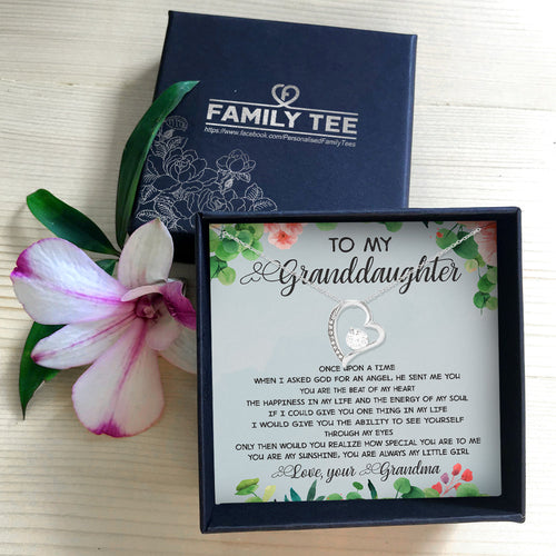 ONCE UPON A TIME - NECKLACE FOR GRANDDAUGHTER FROM GRANDMA