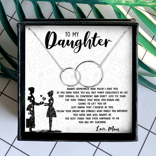 YOU ARE MY SUNSHINE  - NECKLACE FOR DAUGHTER
