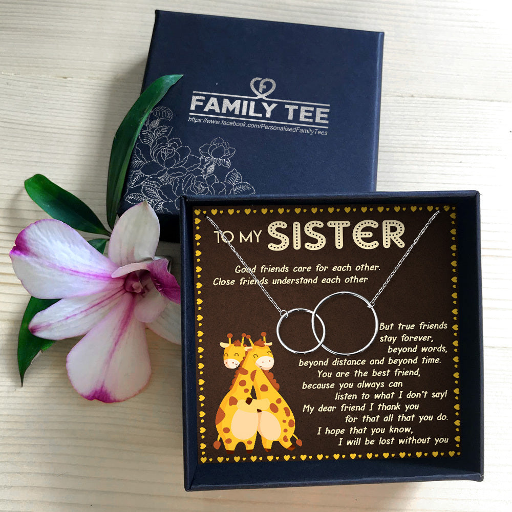 YOU ARE THE BEST FRIEND - NECKLACE FOR SISTER
