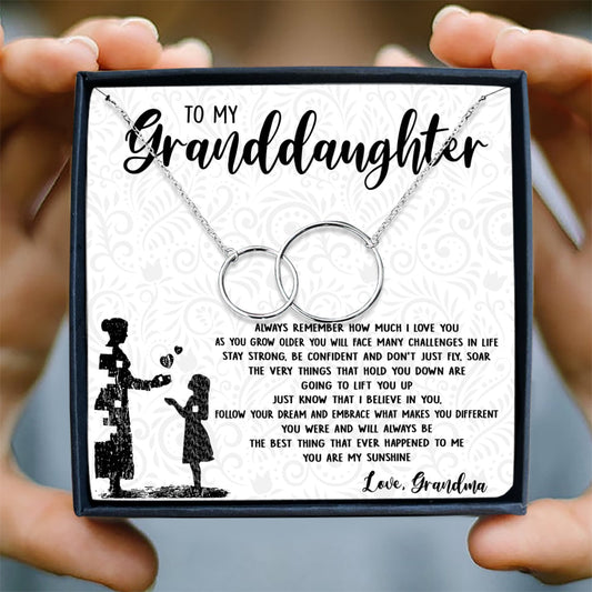 YOU ARE MY SUNSHINE  - NECKLACE FOR GRANDDAUGHTER