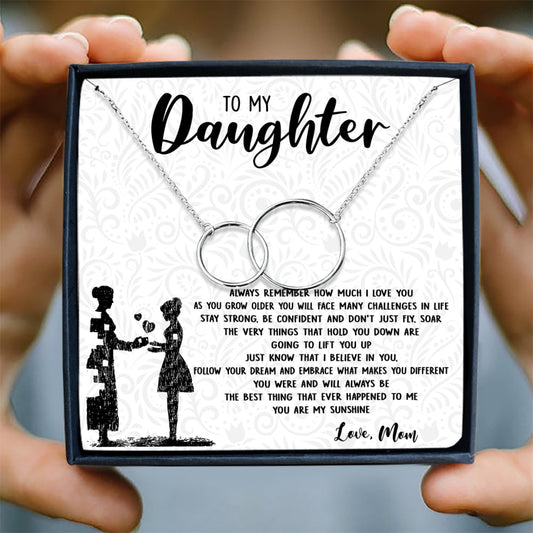 YOU ARE MY SUNSHINE  - NECKLACE FOR DAUGHTER