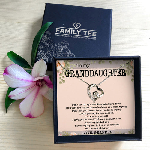 ALWAYS STANDING BEHIND YOU - GIFT FROM GRANDPA
