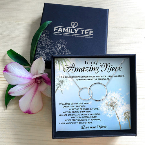 I WILL ALWAYS BE THERE FOR YOU  - NECKLACE FOR NIECE