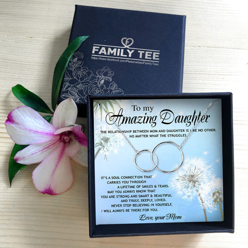 I WILL ALWAYS BE THERE FOR YOU  - NECKLACE FOR DAUGHTER