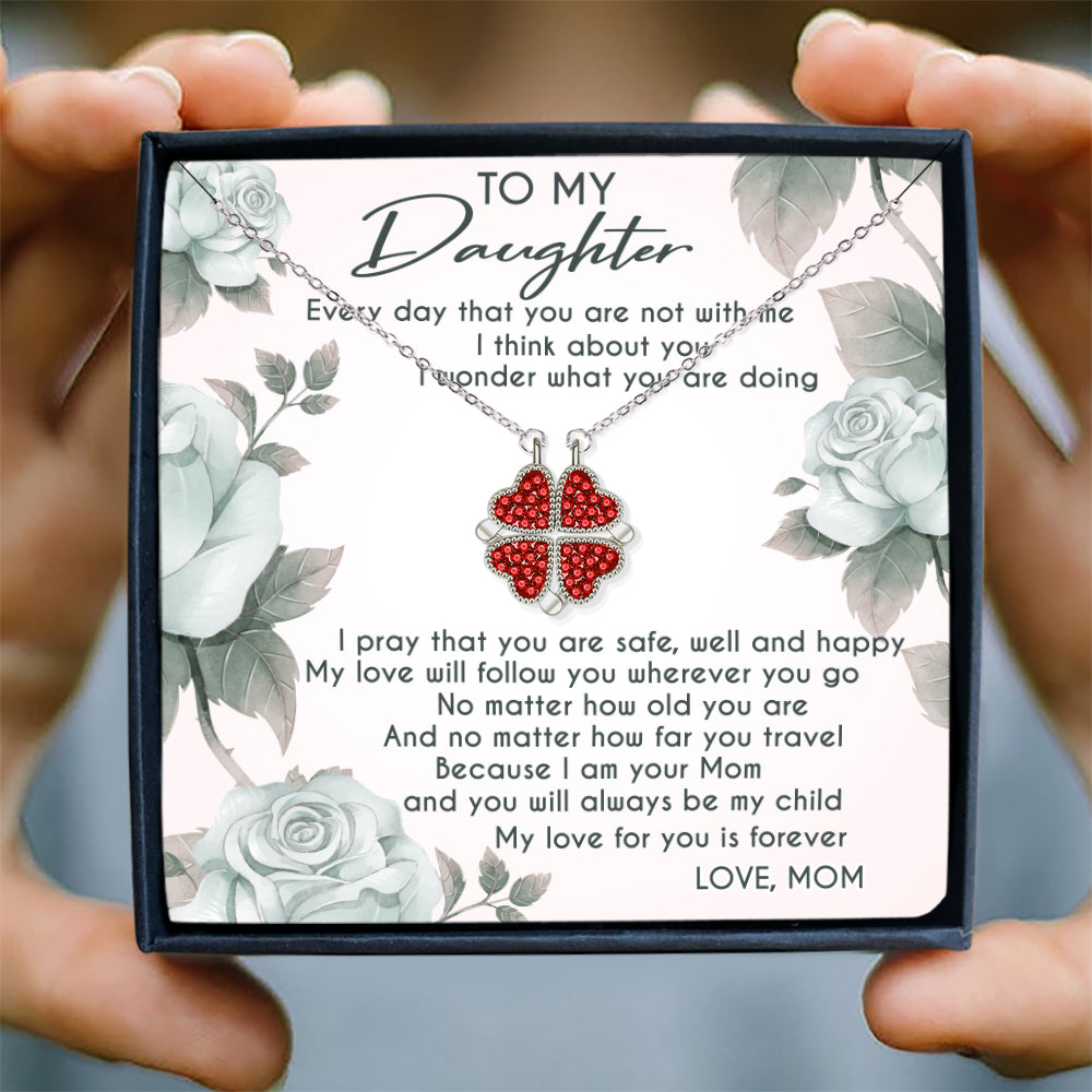 MY LOVE FOR YOU IS FOREVER - NECKLACE FOR DAUGHTER FROM MOM