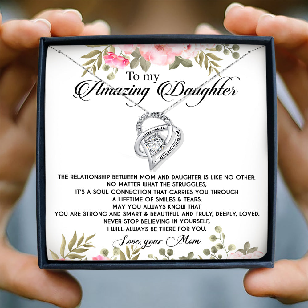 I WILL ALWAYS BE THERE FOR YOU - NECKLACE FOR DAUGHTER FROM MOM