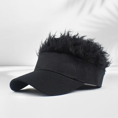 Viral Hair Sun Visor Cap