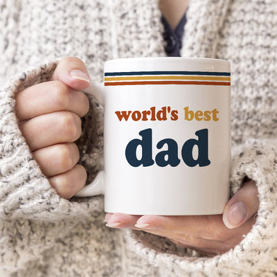 Custom World’s Best Dad Photo Mug