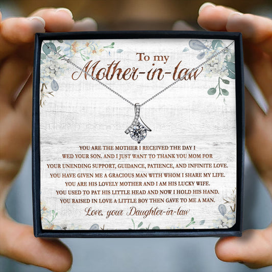 THANK YOU - NECKLACE FOR MOTHER-IN-LAW