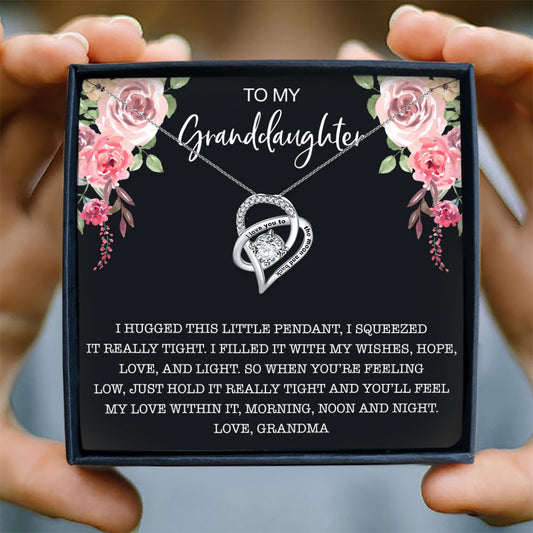 YOU'LL FEEL MY LOVE - NECKLACE FOR GRANDDAUGHTER FROM GRANDMA