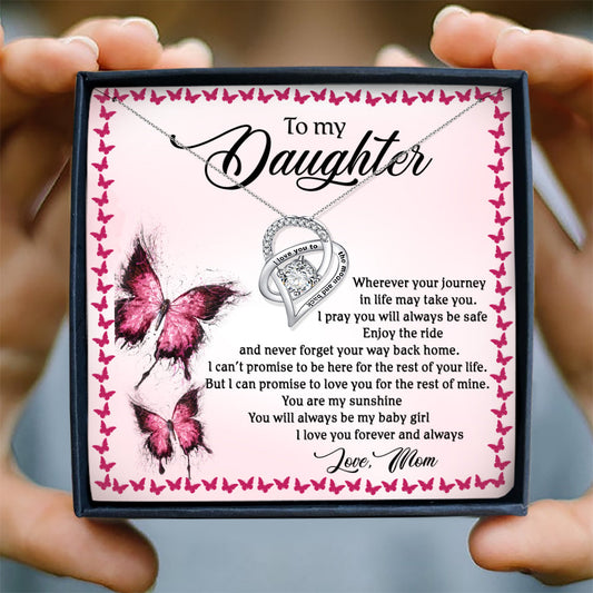 YOU ARE MY SUNSHINE - NECKLACE FOR DAUGHTER FROM MOM
