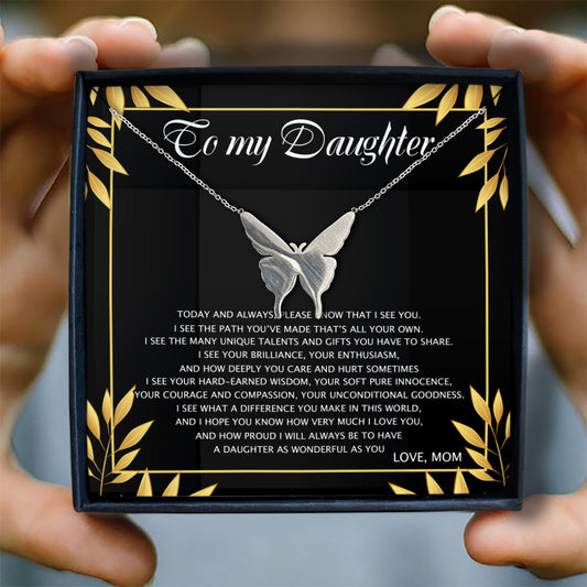 I HOPE YOU KNOW HOW VERY MUCH I LOVE YOU - NECKLACE FOR DAUGHTER