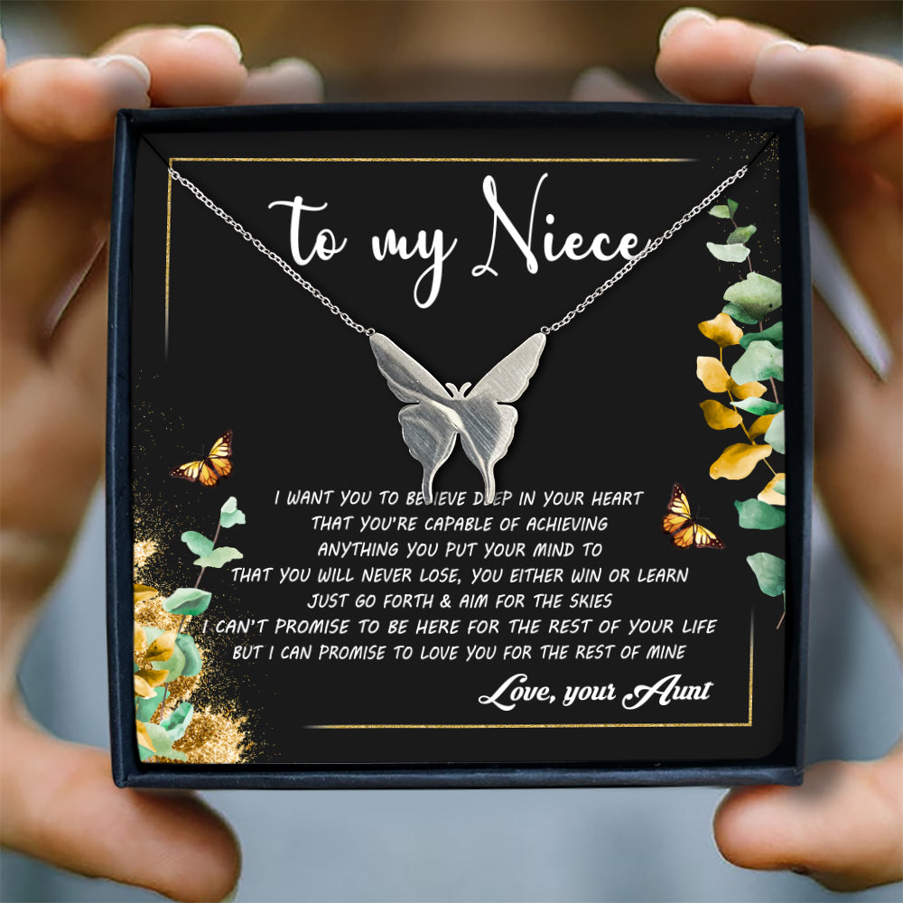 I WANT YOU TO BELIEVE DEEP IN YOUR HEART - NECKLACE FOR NIECE
