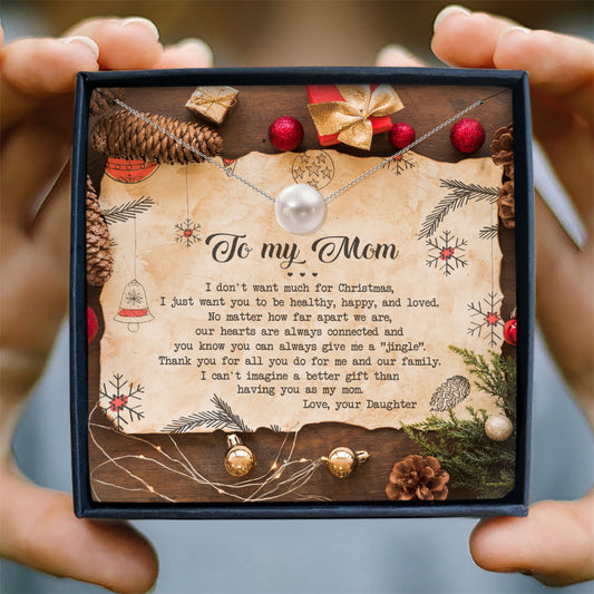 THANK YOU FOR ALL YOU DO FOR ME AND OUR FAMILY - NECKLACE FOR MOM FROM DAUGHTER