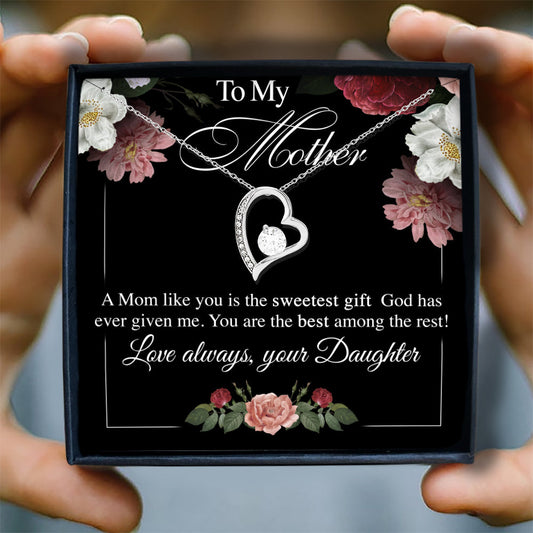YOU ARE THE BEST AMONG THE REST - NECKLACE FOR MOTHER FROM DAUGHTER