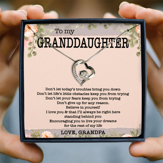 ALWAYS STANDING BEHIND YOU - GIFT FROM GRANDPA