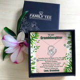 ALWAYS KEEP ME IN YOUR HEART - NECKLACE FOR GRANDDAUGHTER FROM GRANDMA