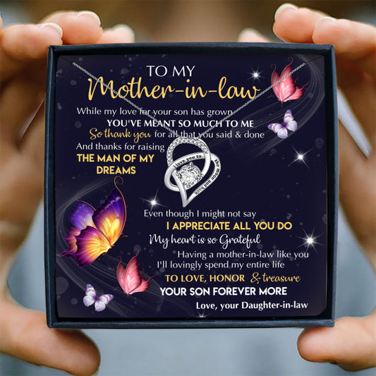 THE MAN OF MY DREAMS - NECKLACE FOR MOTHER-IN-LAW