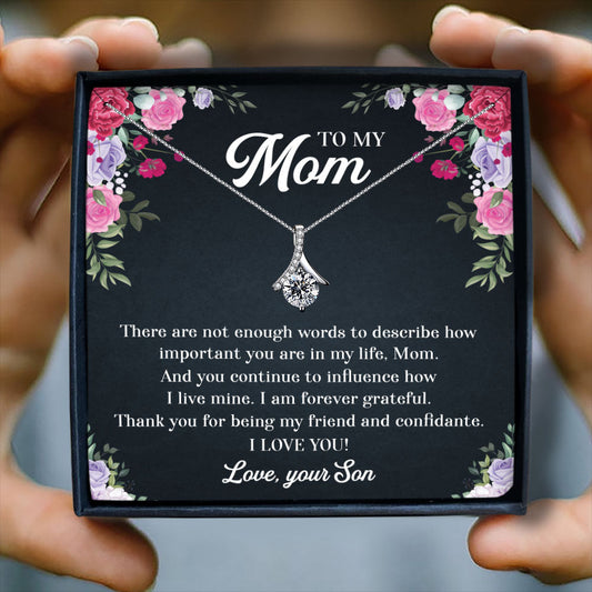 I LOVE YOU - NECKLACE FOR MOM