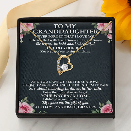 Just Do Your Best - Best Gift For Granddaughter