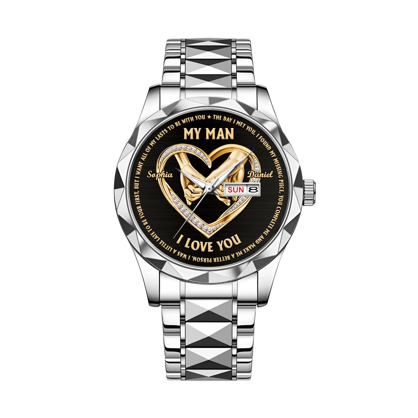 My Man I Love You - Men's Wrist Watch