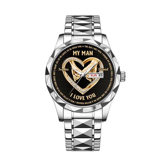 My Man I Love You - Men's Wrist Watch