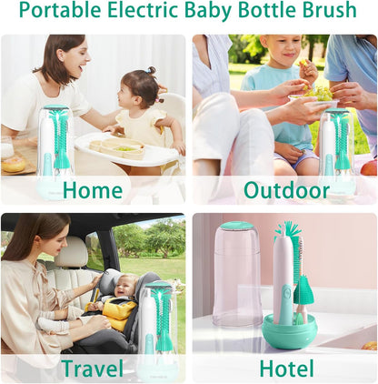 Brushy™ Electric 360° Rotating Bottle Brush