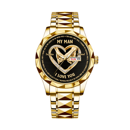 My Man I Love You - Men's Wrist Watch