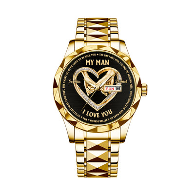 My Man I Love You - Men's Wrist Watch