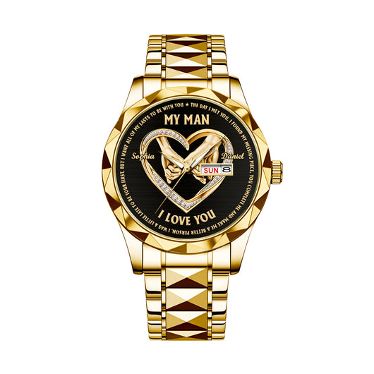 My Man I Love You - Men's Wrist Watch