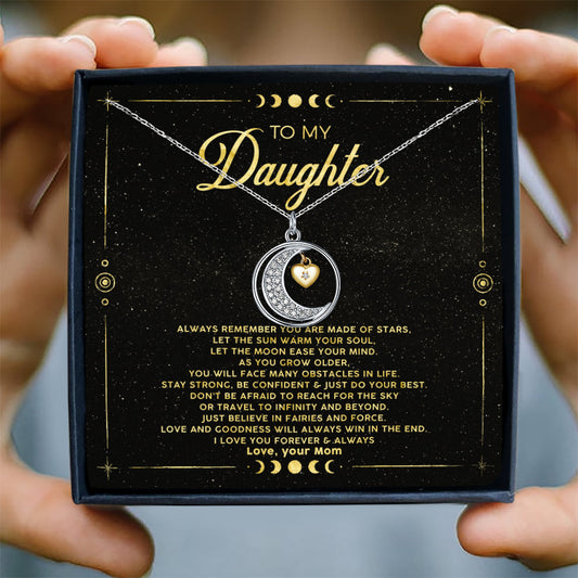 I LOVE YOU YOU FOREVER AND ALWAYS - NECKLACE FOR DAUGHTER