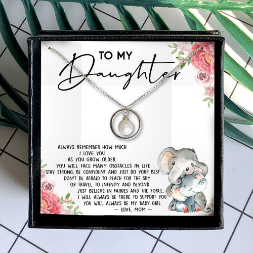 JUST DO YOUR BEST - NECKLACE FOR DAUGHTER FROM MOM