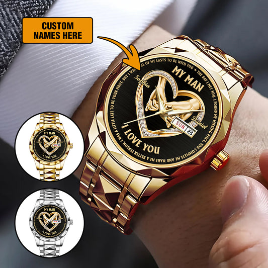 My Man I Love You - Men's Wrist Watch