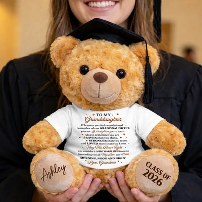Consider It A Big Warm Hug From Me - Personalized Graduation Bear