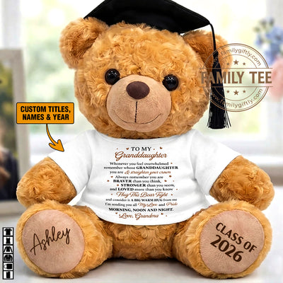 Consider It A Big Warm Hug From Me - Personalized Graduation Bear