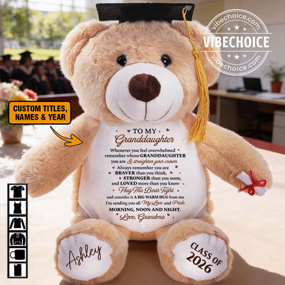 I'm Sending You All My Love And Pride - Personalized Graduation Bear