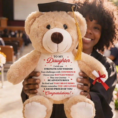 I Am So Proud Of You - Personalized Graduation Bear