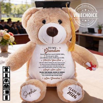 Just Do Your Best - Personalized Graduation Bear