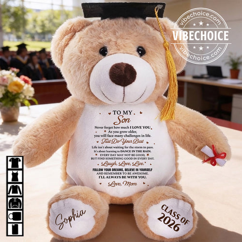 Just Do Your Best - Personalized Graduation Bear