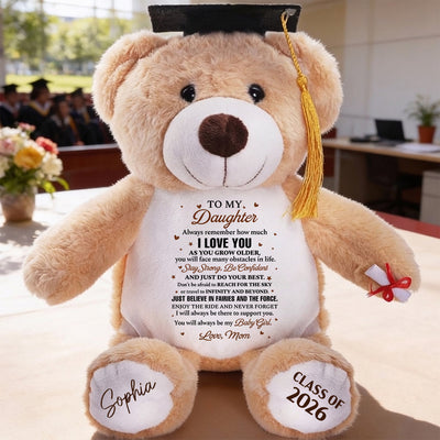 Always Remember How Much I Love You - Personalized Graduation Bear