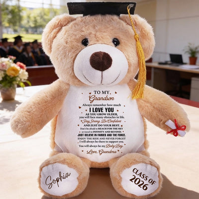 Always Remember How Much I Love You - Personalized Graduation Bear