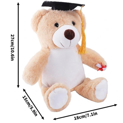 Never Forget That I Love You - Personalized Graduation Bear