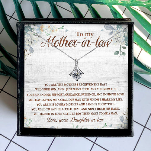THANK YOU - NECKLACE FOR MOTHER-IN-LAW