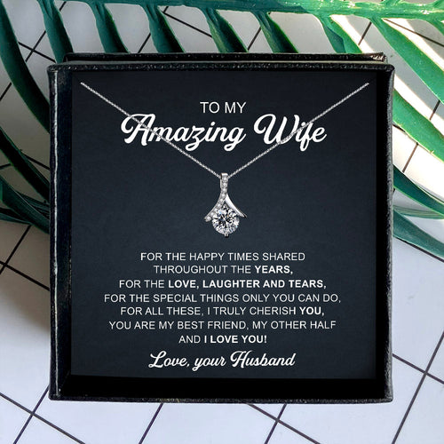 I LOVE YOU - NECKLACE FOR WIFE