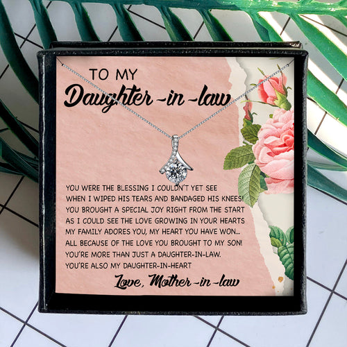 YOU'RE ALSO MY DAUGHTER-IN-HEART - NECKLACE FOR DAUGHTER-IN-LAW