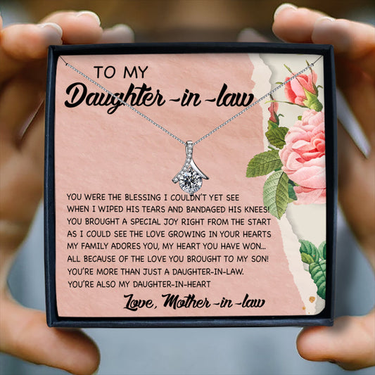 YOU'RE ALSO MY DAUGHTER-IN-HEART - NECKLACE FOR DAUGHTER-IN-LAW