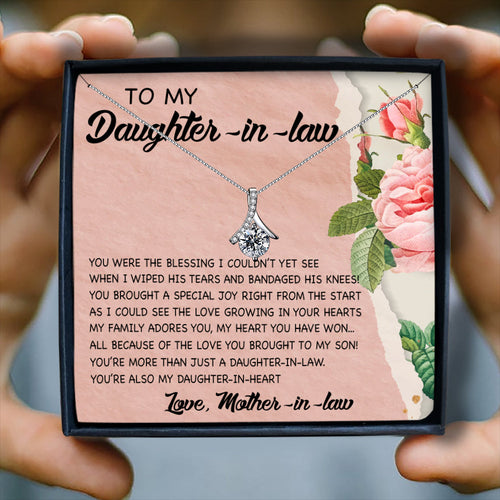 YOU'RE ALSO MY DAUGHTER-IN-HEART - NECKLACE FOR DAUGHTER-IN-LAW