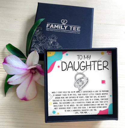 A WONDERFUL DAUGHTER LIKE YOU - NECKLACE FOR DAUGHTER FROM MOM